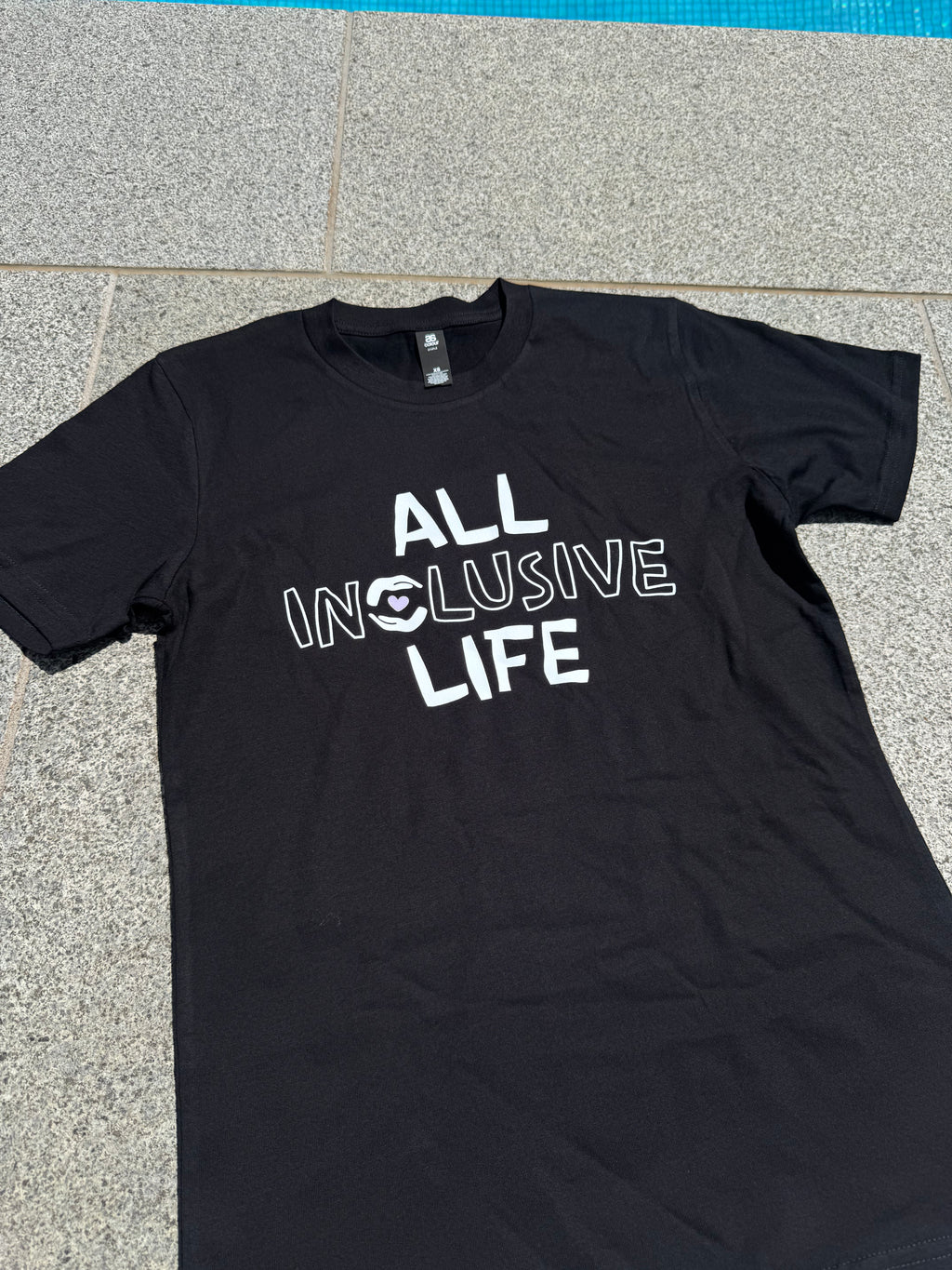 All Inclusive Life T-Shirt with PURPLE HEART (Unisex)