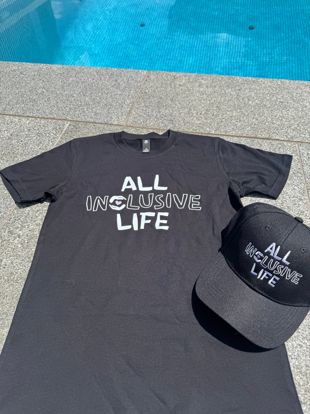 All Inclusive Life T-Shirt with PURPLE HEART (Unisex)
